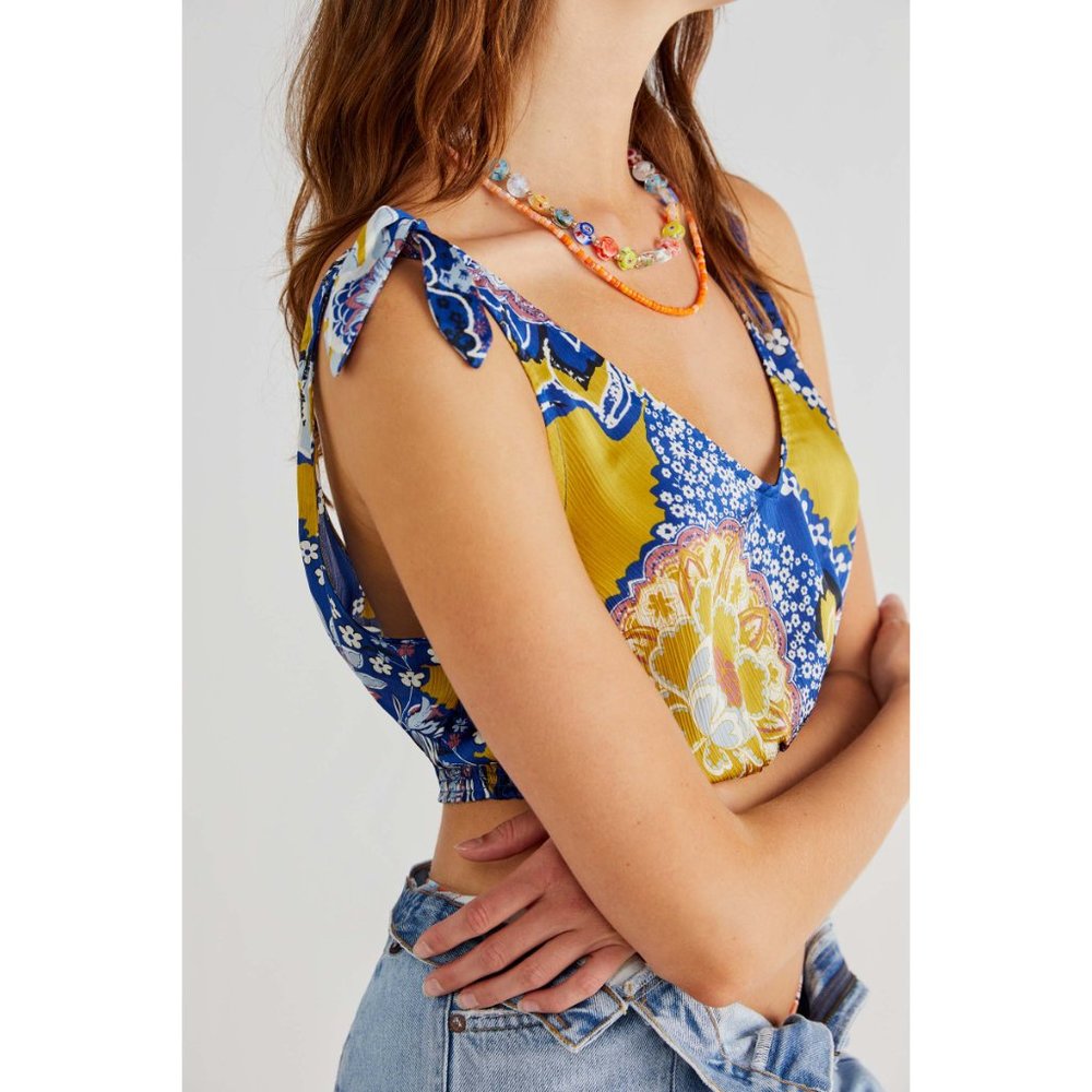 🎉LAST CHANCE🎉 NWT Free People Weekend In Montauk Cami / Ocean Combo - Picture 3 of 4